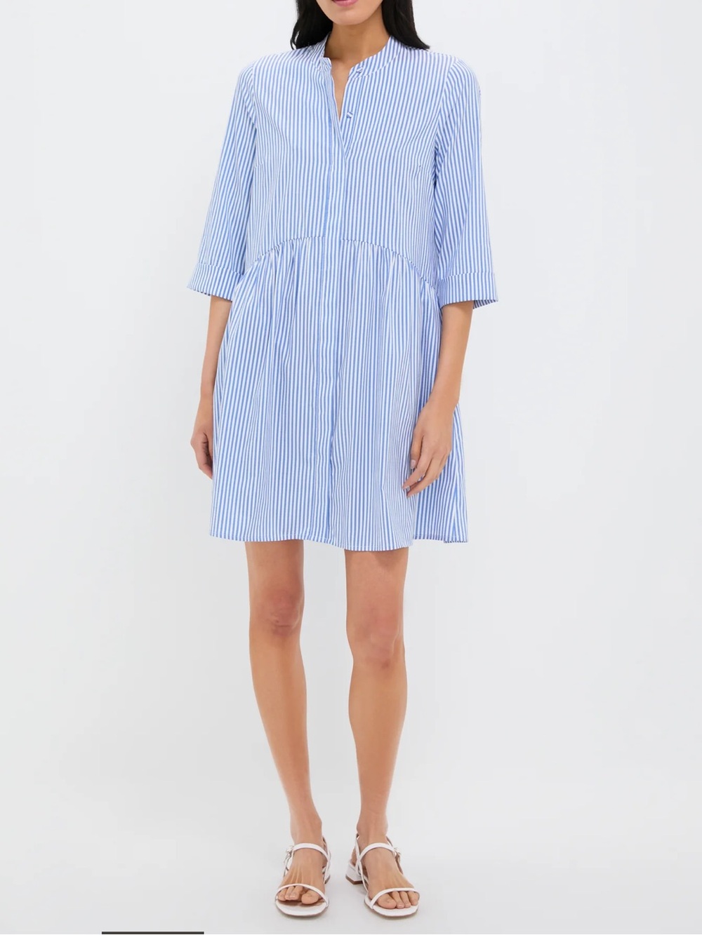 Tuckernuck Blue Stripe Royal Shirt Dress XL NWOT Coastal